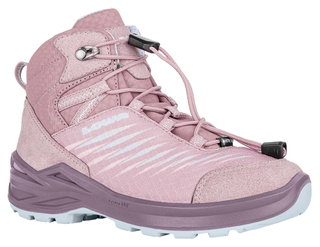 Lowa Wanderschuhe Zirrox II GTX MID Junior (Multifunktion, wasserdicht) alt rosa/eisblau Mädchen
