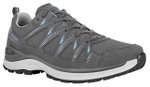 Lowa Wanderschuhe Innox Evo II GTX (All-Terrain, Textil/Mikrofaser, wassderdicht) graphitgrau/arktis Damen