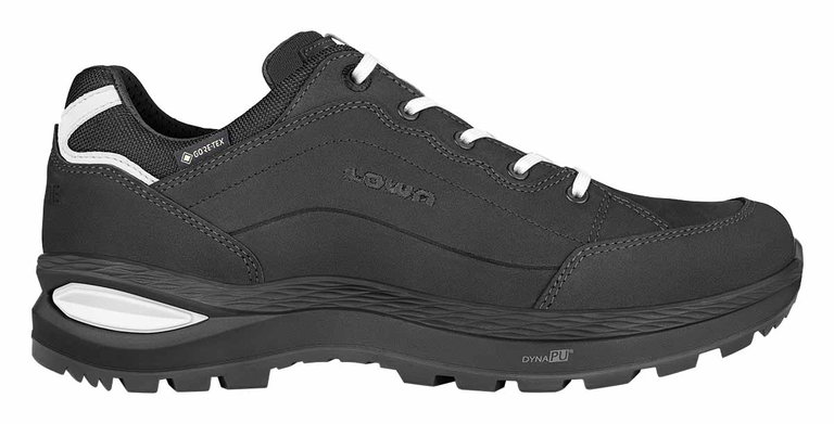 Lowa Wanderschuhe Renegade EVO Lo GTX (All-Terrain, Nubukleder, wasserdicht) schwarz/weiss Damen