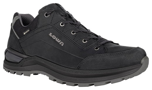 Lowa Wanderschuhe Renegade EVO Low GTX (All-Terrain, Nubukleder, wasserdicht) schwarz/graphit Herren