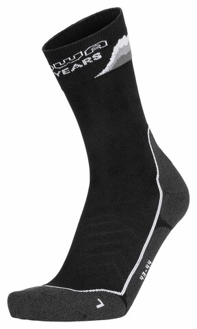 Lowa Wandersocke Crew 100-Jahr (Polyester/Polyamid, hoher Tragekomfort) schwarz - 1 Paar