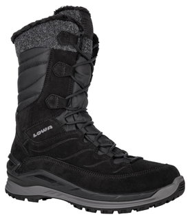 Lowa Winterstiefel Barina EVO GTX (Veloursleder, wasserdicht) schwarz/anthrazit Damen