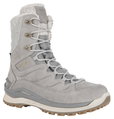 Lowa Winterstiefel Calceta EVO GTX (Veloursleder, wasserdicht) grau/ocker Damen
