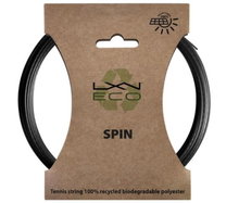 Luxilon Tennis String Eco Spin 1.25 (Durability + Spin) black 12m set