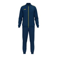 JAKO Tracksuit (Polyester Suit) One - 100% recycled Polyester - navy blue/yellow Men's