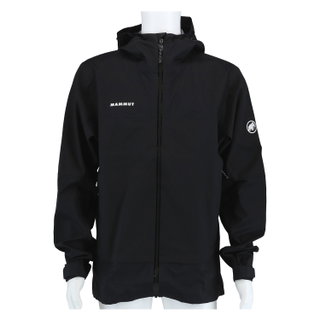 Mammut Hardshell-Wanderjacke Ducan Guide HS Hooded (leicht, wasserdicht, 3-Lagen-Laminat) schwarz Herren