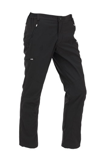 Spodnie wędrówkowe Maul Wallis Outdoor (elastyczne, oddychające, wodoodporne i wiatroszczelne) długie czarne męskie