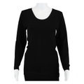 Medima Unterwäsche Langarmshirt (Angora und Wolle) schwarz Damen (Gr. S-L)
