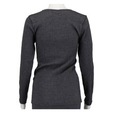 Medima Underwear Long Sleeve Shirt (Cotton/Angora) Asphalt Grey Women (Size S-L)