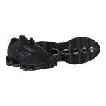 Mizuno running shoes Wave Prophecy 12 (cushioning) black/gold men's