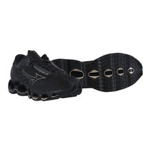 Mizuno Laufschuhe Wave Prophecy 12 (Dämpfung) schwarz/gold Herren