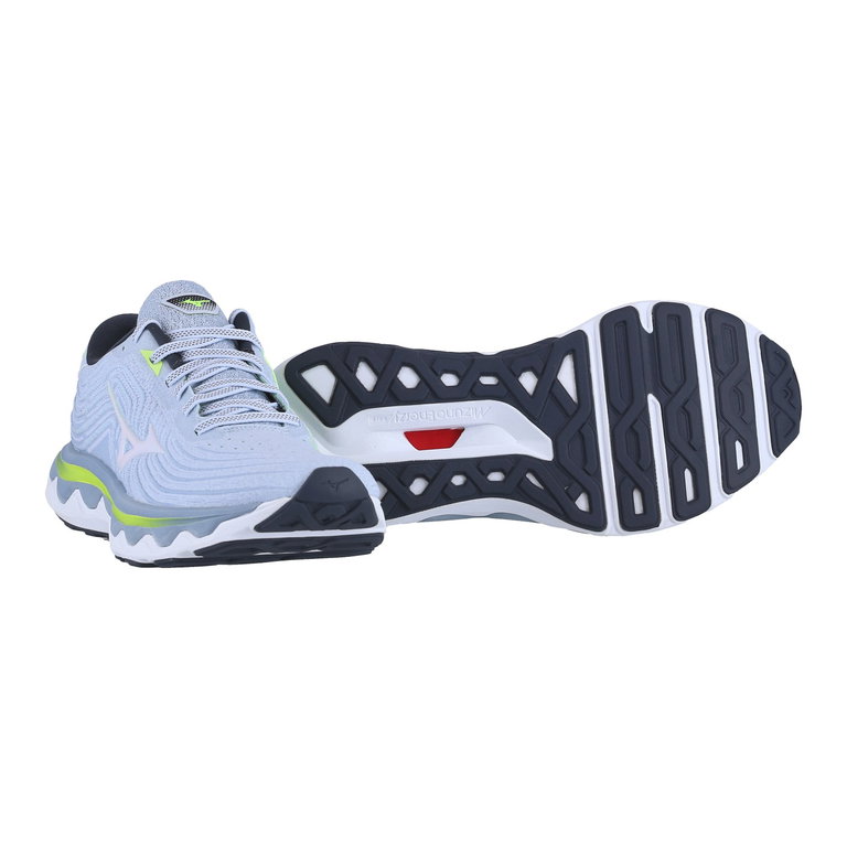 Mizuno Laufschuhe Wave Horizon 6 (Stabilität) grau Damen