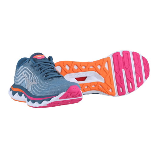 Mizuno running shoes Wave Horizon 6 (stability) blue ladies