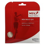 MSV Sznur tenisowy Multi Q10 1.30mm (Ochrona stawów+Dotyk) biały 12m Zestaw