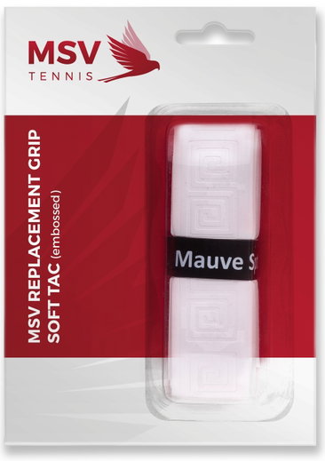 MSV Basisband Soft-Tac Embossed (Armschonung, strukturiert) 2.2mm weiss - 1 Stück