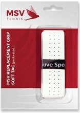 MSV Basisband Soft-Tac Perforated biały - 1 sztuka