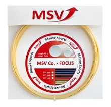 Besaitung mit Tennissaite MSV Co Focus natur