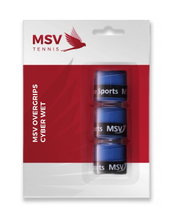 MSV Overgrip Cyber Wet 0.6mm (Absorpcja potu/Trwałość) niebieski 3 szt.