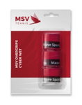 MSV Overgrip Cyber Wet 0.6mm (Schweissabsorption/Haltbarkeit) rot 3er