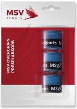 MSV Overgrip Prespi Absorb 0,6 mm (wchłanianie potu/komfort) jasnoniebieski 3 szt.