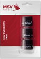 MSV Overgrip Skin perforiert 0.5mm (Schweissabsorption/Griffigkeit) schwarz 3er