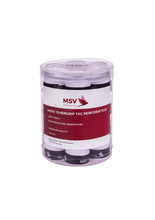 MSV Overgrip Tac Perforated 0.6mm (Absorpcja potu/Trwałość) biały 24 sztuki w puszce