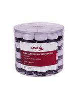 MSV Overgrip Tac Perforated 0.6mm (Absorpcja potu/Trwałość) biały 60 sztuk w puszce