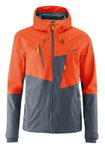 Maier Sports Wanderjacke Narvik (atmungsaktiv, wind- und wasserdicht) orange/ombreblau Herren