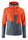 Maier Sports Wanderjacke Narvik (atmungsaktiv, wind- und wasserdicht) orange/ombreblau Herren