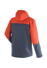 Maier Sports Wanderjacke Narvik (atmungsaktiv, wind- und wasserdicht) orange/ombreblau Herren