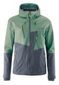 Maier Sports Wanderjacke Narvik (atmungsaktiv, wind- und wasserdicht) khaki/ombreblau Herren
