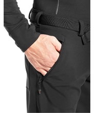 Maier Sports Outdoor-Softshellspodnie Zimowe Tech (ciepły materiał polarowy) długie czarne męskie