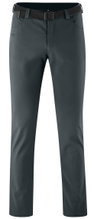 Maier Sports Wanderhose Perlit (winddicht/wasserabweisend/innen Fleece) lang graphitgrau Herren