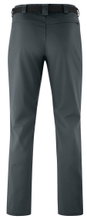 Maier Sports Wanderhose Perlit (winddicht/wasserabweisend/innen Fleece) lang graphitgrau Herren