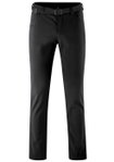 Maier Sports Outdoorhose Perlit (winddicht/wasserabweisend/innen Fleece) lang schwarz Herren