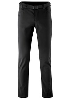 Maier Sports Outdoorhose Perlit (winddicht/wasserabweisend/innen Fleece) lang schwarz Herren