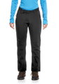 Maier Sports Outdoor-Softshellhose Tech (winddicht/wasserabweisend) lang schwarz Damen