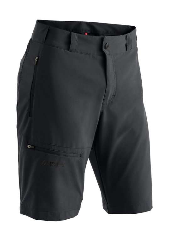 Maier Sports Wanderhose Bermuda Latit Short (4-Wege-Stretch) kurz schwarz Herren