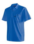 Maier Sports Wander-/Freizeit Polo Arwin 2.0 (atmungsaktiv, schnell trocknend) blau Herren