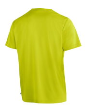 Maier Sports Hiking / Leisure T-shirt Tilia Pique (Polyester, quick-drying) lime yellow Men's