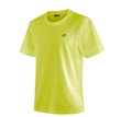 Maier Sports Funktions-Tshirt Walter (Polyester, Feuchtigkeitstransport) limegelb Herren