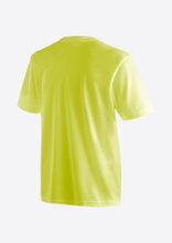 Maier Sports Funkcyjne T-shirt Walter (Poliester, transport wilgoci) limonkowy mężczyźni