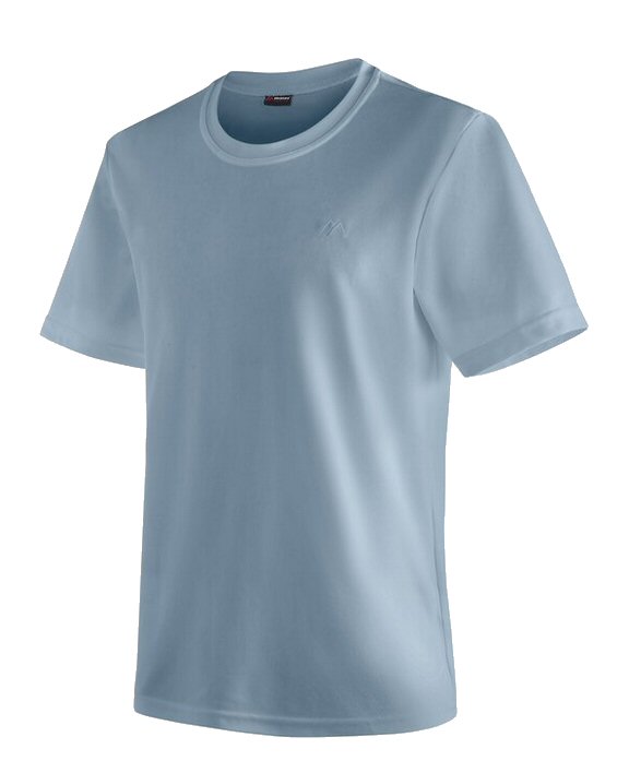 Maier Sports Funktions-Tshirt Walter (Polyester, Feuchtigkeitstransport) stormblau Herren