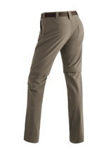 Maier Sports Wanderhose Inara Slim Zipp-Off (lange Hose und Bermudas in einem) lang corianderbraun Damen