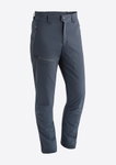 Maier Sports Funktions-Wanderhose Nil Wool (4-Wege-Stretch, Wollwattierung) lang graphitegrau Herren