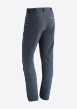 Maier Sports Funkcyjne spodnie wędrówkowe Nil Wool (4-kierunkowy stretch, ocieplenie wełniane) długie grafitowe męskie