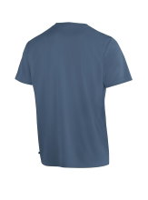 Maier Sports Wander-/Freizeit Tshirt Tilia Pique (Polyester, schnelltrocknend) blau/grau Herren