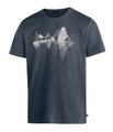 Maier Sports Wander-/Freizeit Tshirt Tilia Pique (Polyester, schnelltrocknend) graphitegrau Herren
