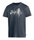 Maier Sports Wander-/Freizeit Tshirt Tilia Pique (Polyester, schnelltrocknend) graphitegrau Herren