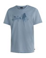 Maier Sports Wander-/Freizeit Tshirt Tilia Pique (Polyester, schnelltrocknend) seablau Herren